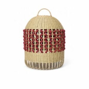 Scarlet Lattice Lantern