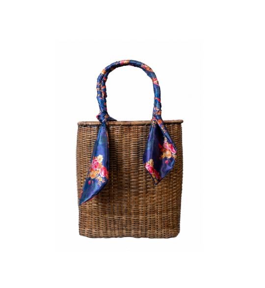 Blue Bloom Tote