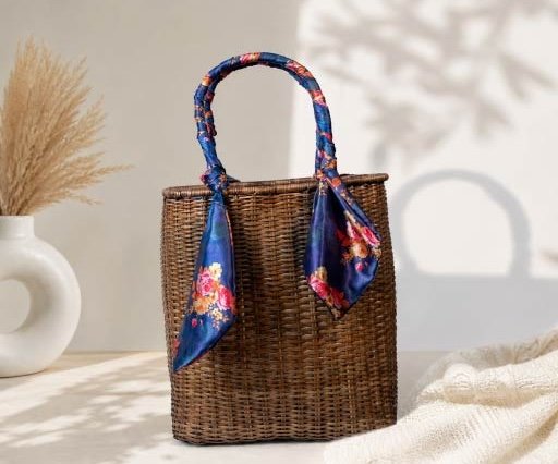 Blue Bloom Tote - Image 5
